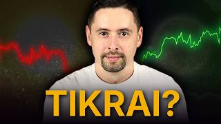 Nupirkai akcijų, o jos raudonuoja? Statistika, kurią privalai žinoti
