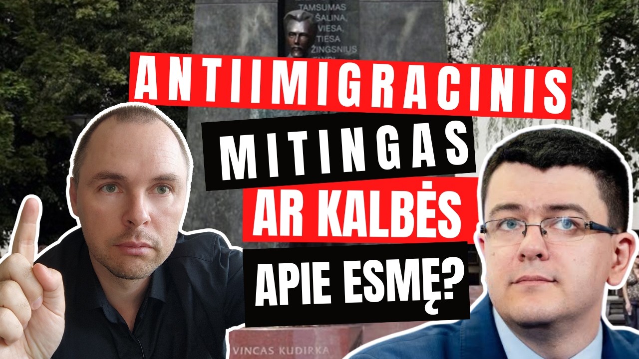 Antiimigracinis mitingas [ar kalbės apie esmę?]