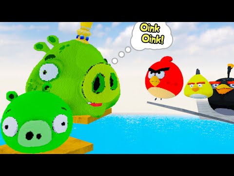 ANGRY BIRDS VS BIG KING PIG | TEARDOWN