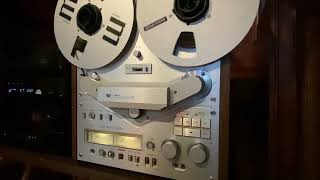 Video thumbnail for Akai GX-646 Reel to Reel Tape Deck by marcusdolby1
