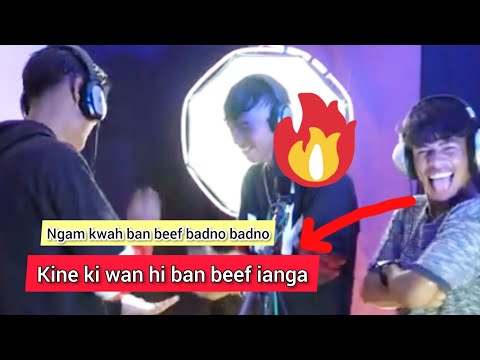 Ki Kyntien u bah Jo (freestyle) BEATKILLER🔥// shot 🔥#khasisong #rap #frenzy