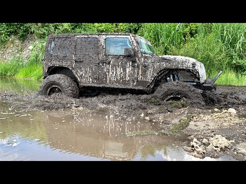 SWAMP VS Jeep Wrangler JK | Extreme Mudding Off Road 4X4