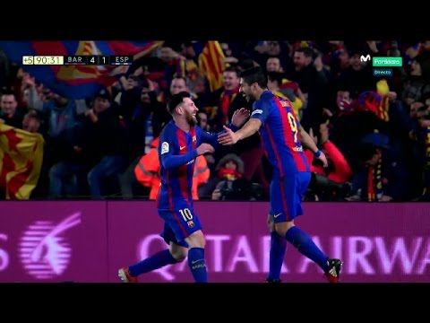 Lionel Messi vs Espanyol (Home) 16-17 HD 1080i By IramMessiTV