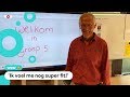 Meester Jan is 75 jaar en geeft nog steeds les