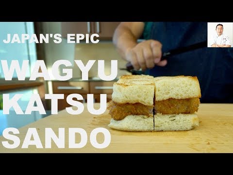 Japan's Epic Wagyu Katsu Sando | Miyazaki Wagyu A5...