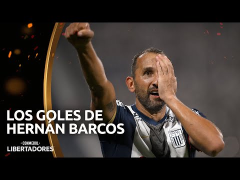 LOS GOLES DE HERNÁN BARCOS EN LA FASE DE GRUPOS | CONMEBOL LIBERTADORES 2025