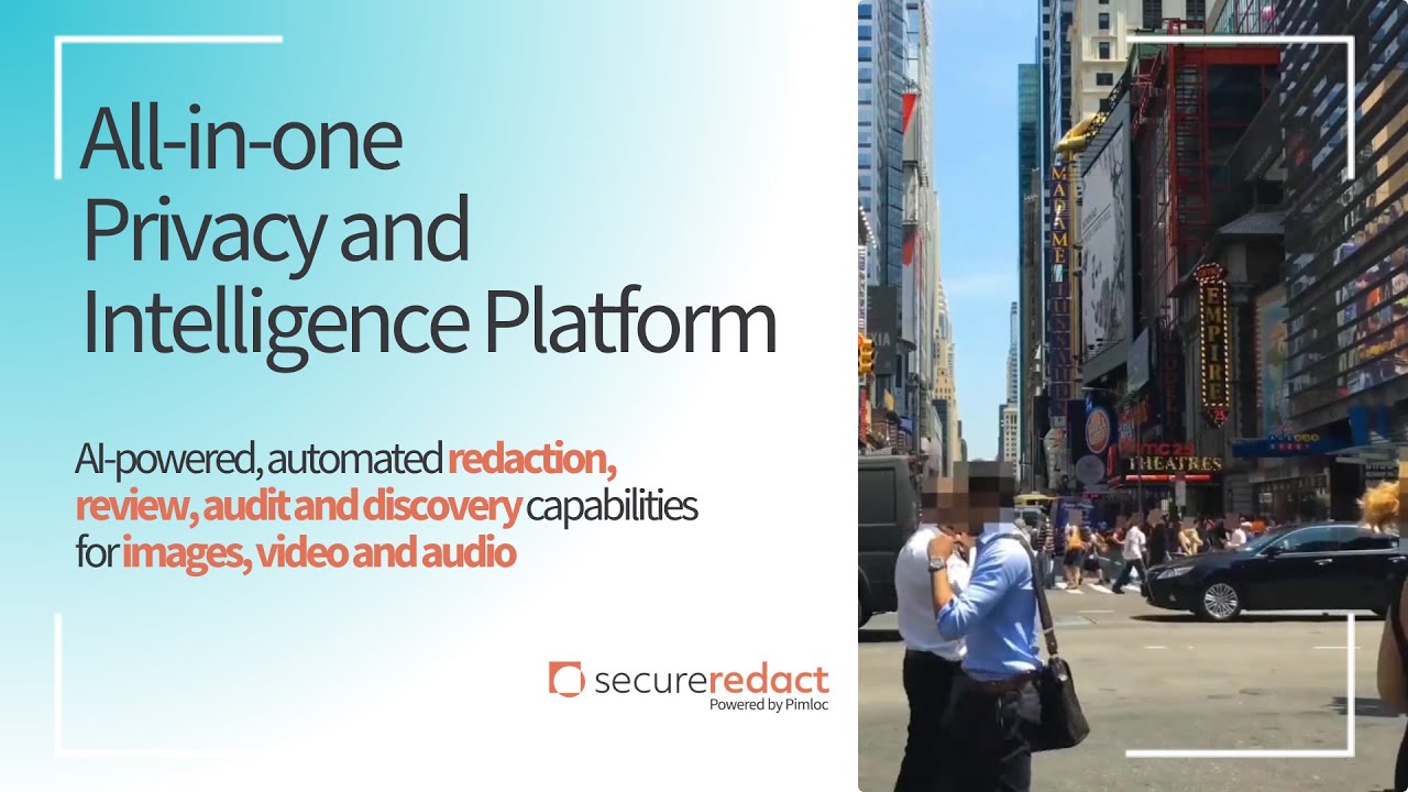 Secure Redact: All-in-one audio and video redaction software with advanced AI capabilities