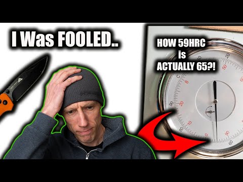 How Knife Hardness Can Fool You! GOOD vs BAD Heat Treatments