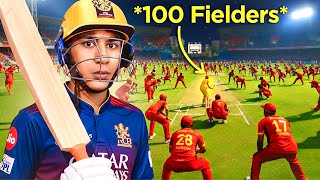 Download lagu 1 BATSMAN Vs 100 FIELDERS! Hardest IPL Cricket Challenge! mp3