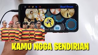 Download lagu KAMU NGGA SENDIRIAN - TIPE-X || REAL DRUM COVER (nostalgia bangett) mp3