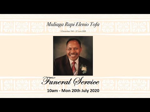 Funeral Service - Muliaga Tofa (Mon)