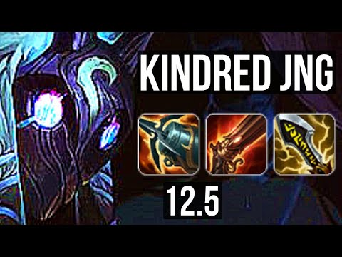 KINDRED vs LILLIA (JNG) | 67% winrate, Legendary, 16/5/9 | KR Grandmaster | 12.5
