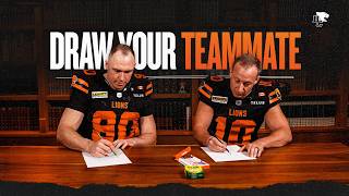 DRAW YOUR TEAMMATE | Mathieu Betts & Sean Whyte