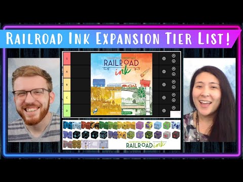 Ranking ALL the Railroad Ink Expansions!!! | TIER LIST 