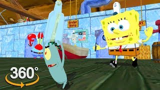 Spongebob Squarepants! – 360° Secret Formula? – (The First 3D VR Game Experience!)