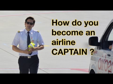 How do you become an AIRLINE CAPTAIN?