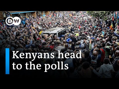 Kenya election 2022: Two main candidates in tight race for president | DW News
