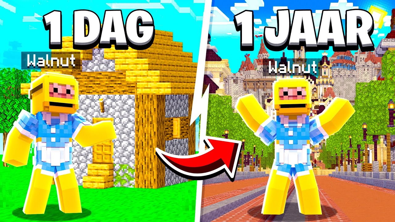 Mijn Minecraft Survival Na 1 Jaar