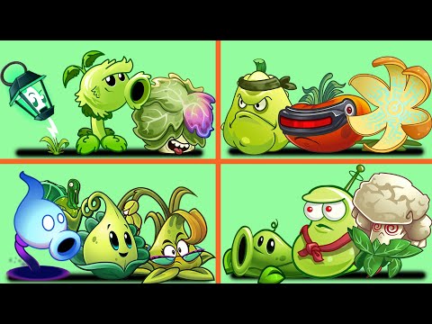 PvZ 2 4 Super Team Plants Vs Team Zombies Part 74 - Team So OP !!!