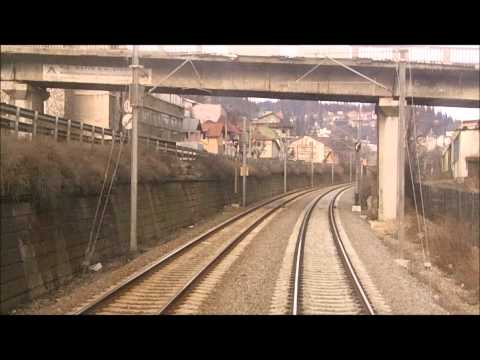 Ploiesti Vest - Predeal, cab view, partea a II-a