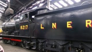 preview picture of video 'Barrow Hill Roundhouse,Open Day,30th June,2013,Chesterfield,UK.'