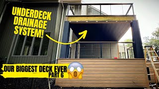 Installing A Waterproof Ceiling On a Deck!