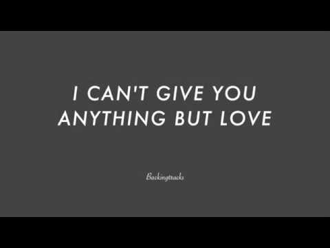 I Can't Give You Anything But Love - Paul Anka