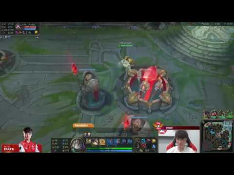 Faker stream Galio vs Cassiopeia, May 29 2017