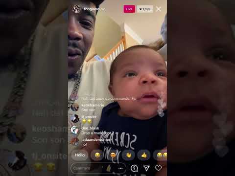 #Foogiano #1017 Foogiano Last Live Chilling With Jr. and The Family Before Turning Himself In.