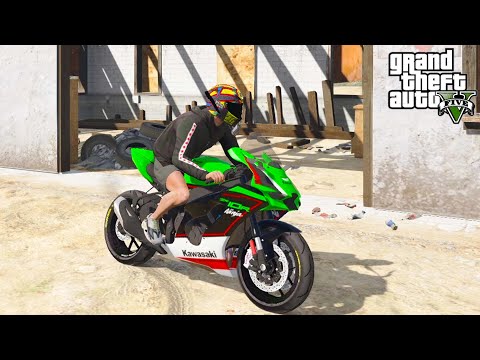 MOGE HEDON NIH BOS KAWASAKI ZX 10RR 2023 MANTAP - GTA V MOD INDONESIA EPISODE SPESIAL