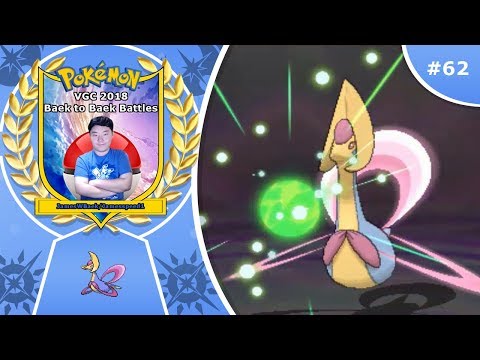 "The Offensive Cresselia" Pokémon Ultra Sun & Moon VGC 2018 Baek to Baek Battles - Episode 62