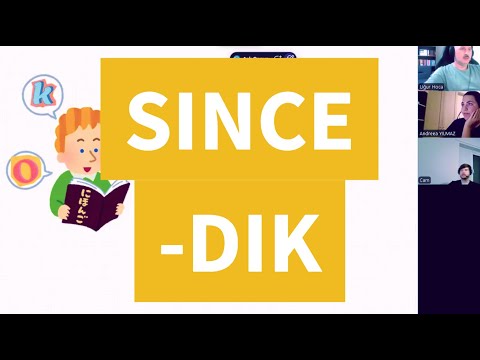 Private Lesson - 9 Since + dık