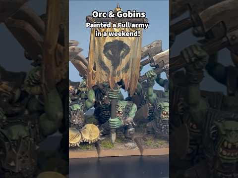 Speed painting Orcs & Goblin Tutorial #warhammeroldworld   #warhammerfantasy #warhammercommunity