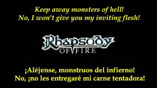 Rhapsody - Beyond the Gates of Infinity (Lyrics &amp; Sub. Esp.)