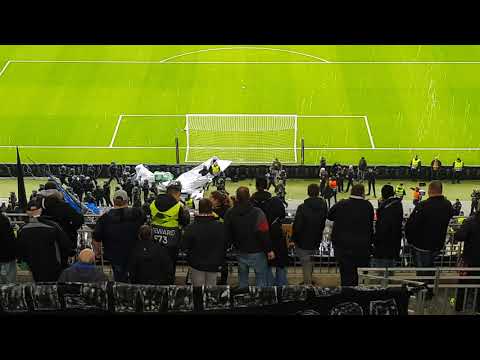 Eintracht Frankfurt - Shaktar Polizeieinsatz Euro League 21.02.2019