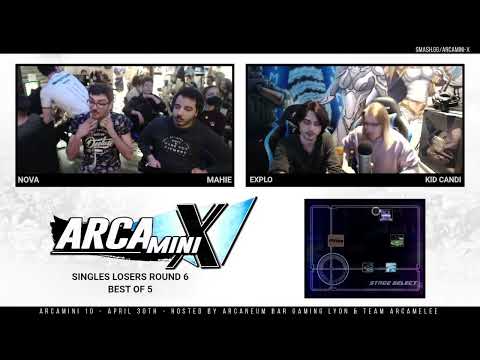 ARCAMINI X - SINGLES LR6 - Nova VS Mahie