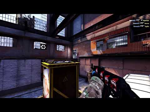 Cloud9 Stewie2k's 4K with AK-47 on Train vs Astralis @ IEM Oakland 2017