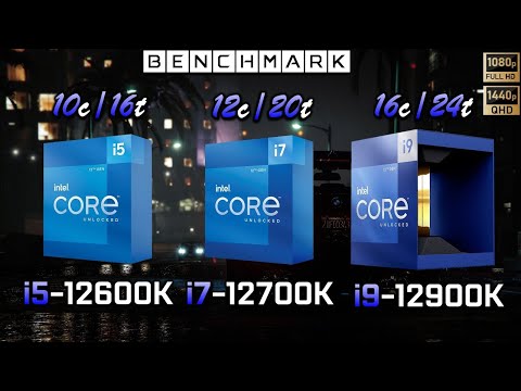 Intel i5 12600k vs i7 12700K vs i9 12900K // Benchmark // Test in 8 Games