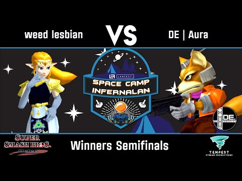 weed lesbian (Zelda) vs DE | Aura (Fox) - Winners Semifinals - DE:LAN Space Camp