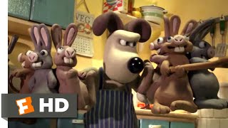 Wallace & Gromit: The Curse of the Were-Rabbit (2005) - Bunny Breakfast Scene (1/10) | Movieclips