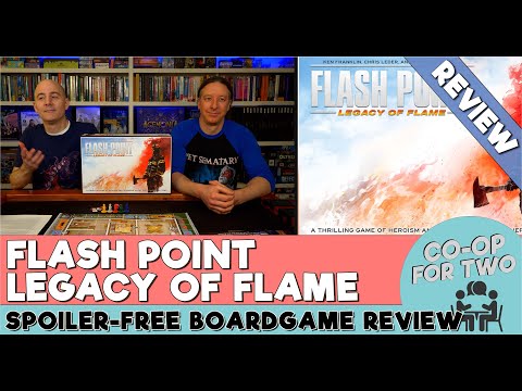 Flash Point Legacy of Fame: Spoiler-free Boardgame Review
