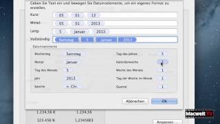 preview picture of video 'Kalenderwoche in der Menueleiste des OS X anzeigen'