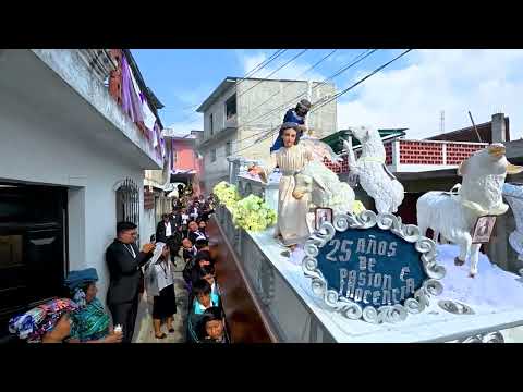 Solemne procesion infantil de Jesus de la Inocencia y virgen de Dolores 