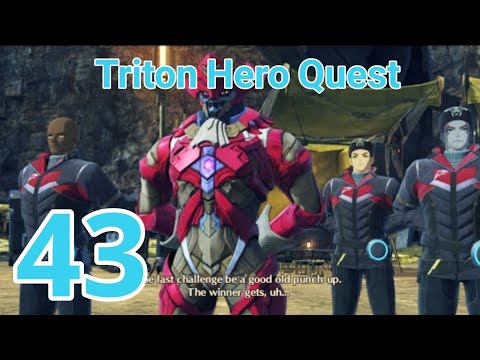 XENOBLADE CHRONICLES 3 Gameplay Walkthrough Part 43 Triton Hero Quest All Cutscenes No Commentary