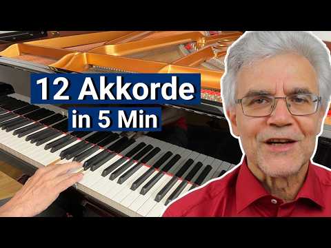 So lernst Du ALLE Dur-Dreiklänge blitzschnell! (genialer Trick)