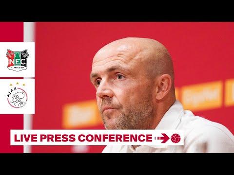 LIVE 14:30 | Persconferentie Alfred Schreuder | NEC - Ajax