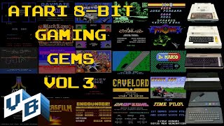Atari 8bit Gaming Gems Vol 3 #Atari400mini