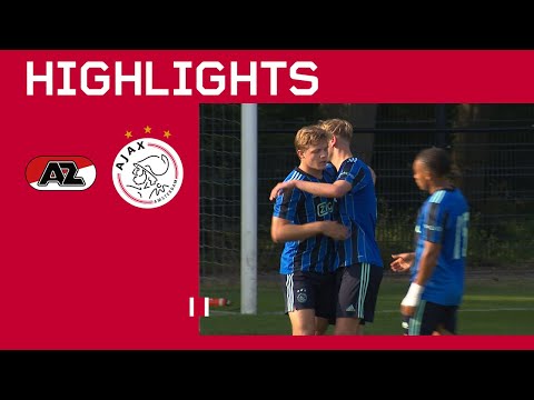 Noord-Hollandse derby ⚔️ | Highlights Jong AZ - Jong Ajax | Oefenwedstrijd