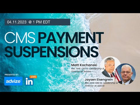 Cms Payment Suspensions