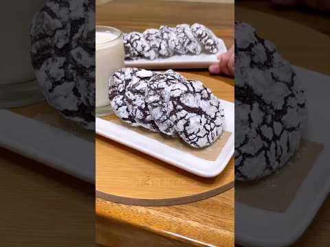 Chocolate Crinkles #easy #recipe #cookie #baking